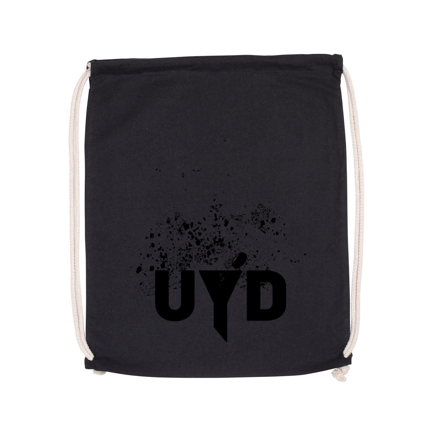Turnbeutel »Logo Bold Black on Black«     