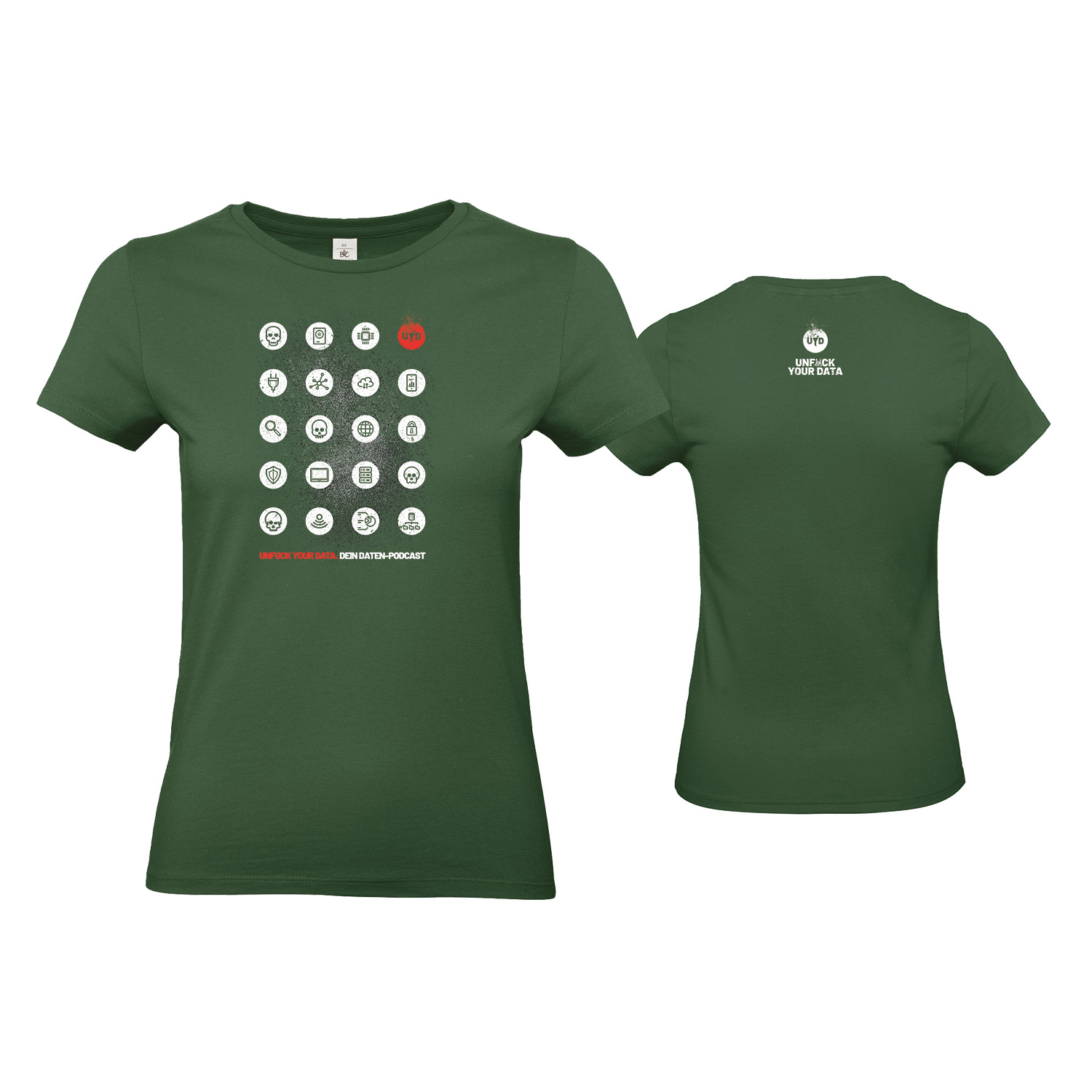 T-Shirt tailliert »Icon«          